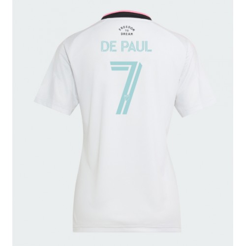 Inter Miami Rodrigo De Paul #7 Tredjetrøje Dame 2026-27 Kortærmet